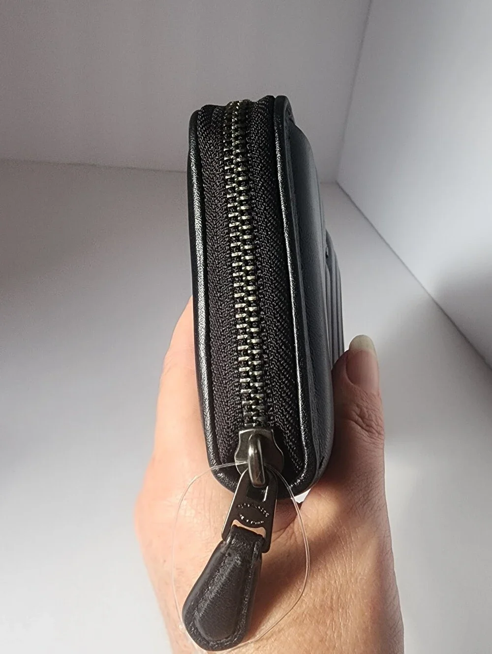 Coach Quilted Wallet (Black)